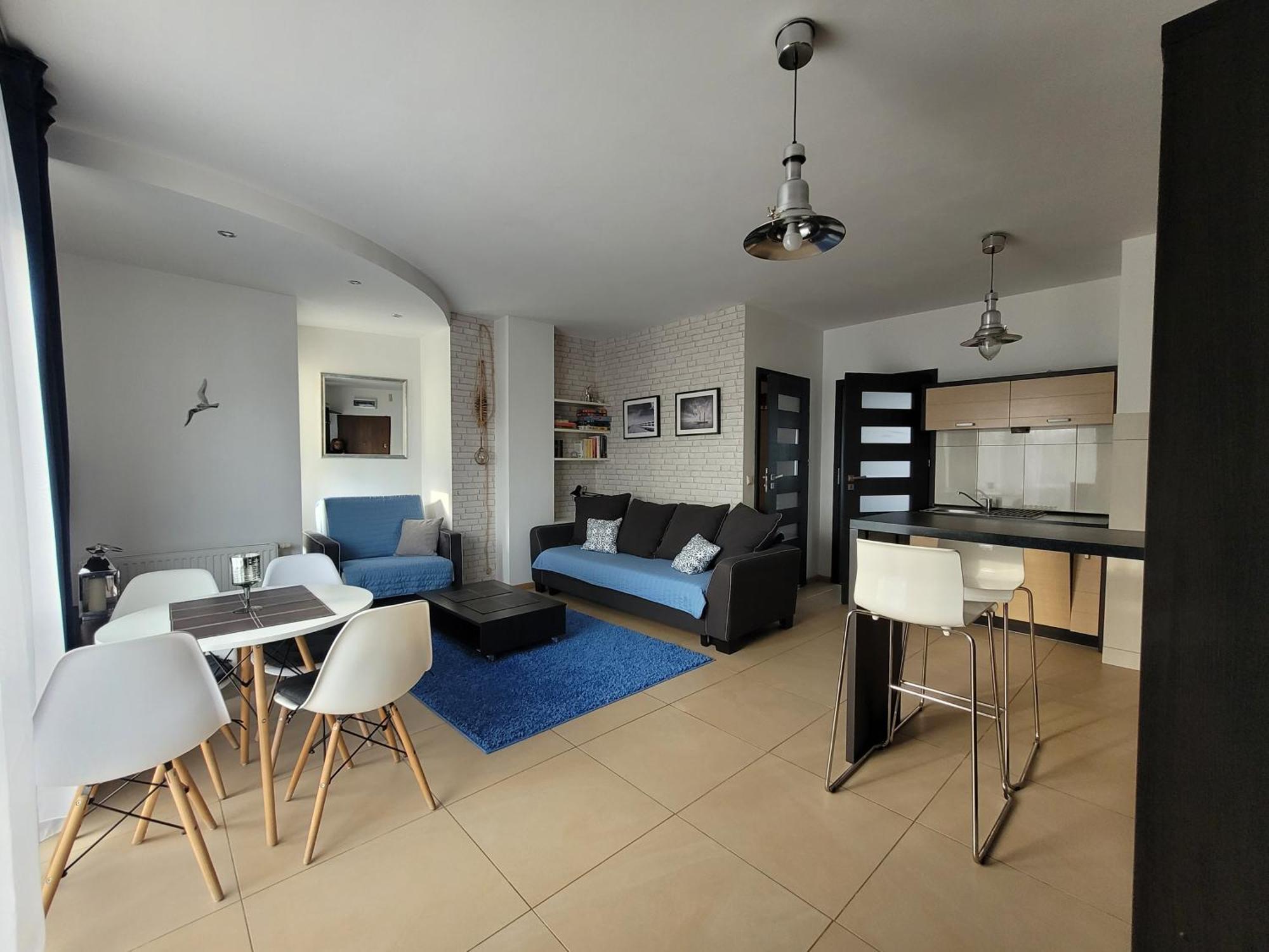 Apartament Wyspa, 2 Pokoje, Parking Gratis Międzywodzie 外观 照片
